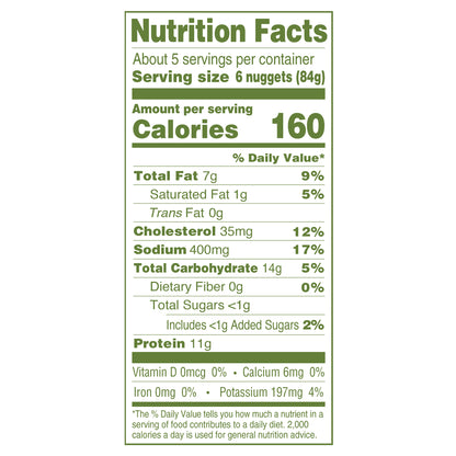 Applegate Natural Gluten-Free Chicken Nuggets, 16oz (Frozen)