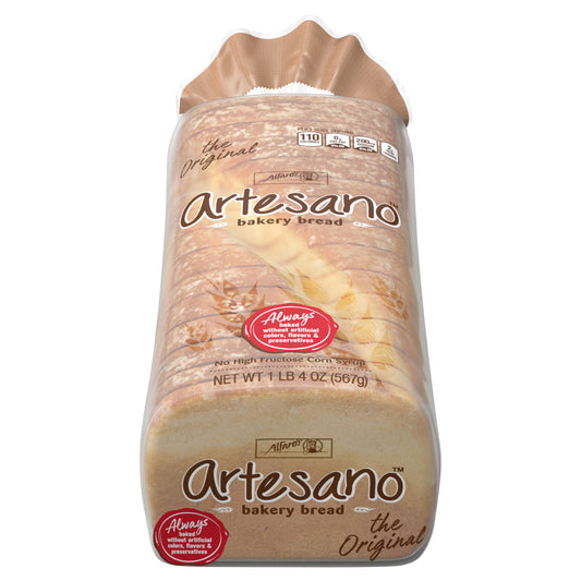 Alfaro's Artesano White Bakery Bread, 20 oz