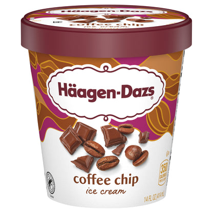 Haagen-Dazs Coffee Chip Ice Cream 14 fl oz