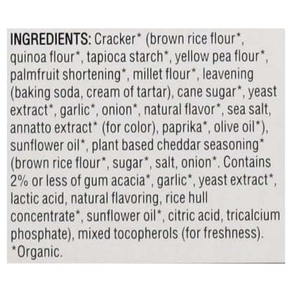 Mary's Gone Crackers Cheezee Organic Plant Based Cheddar Flavor Snack Crackers 4.0 oz