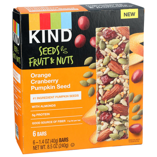Kind, Orange Cranberry Core Bars, 1.4 Oz