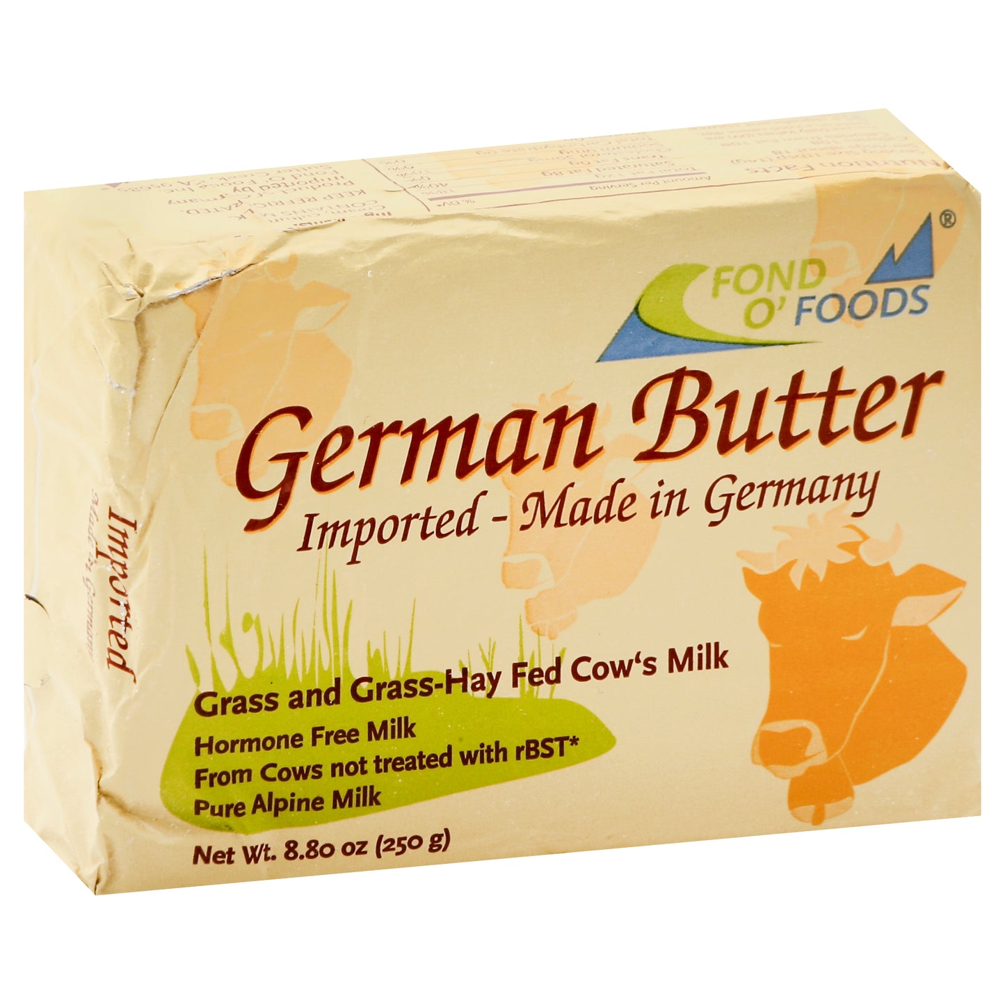 Fond O Foods Butter 8.8 oz
