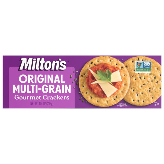 Milton's Gourmet Crackers - Original Multi-Grain, 8.4oz