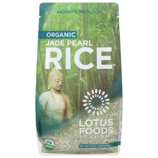 Lotus Foods Jade Pearl Organic Rice 15 oz