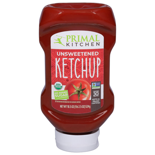 Primal Kitchen Unsweetened Ketchup 18.5 oz