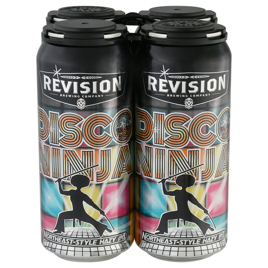 Revision Disco Ninja Northeast-Style Hazy IPA 4-1 pt Cans