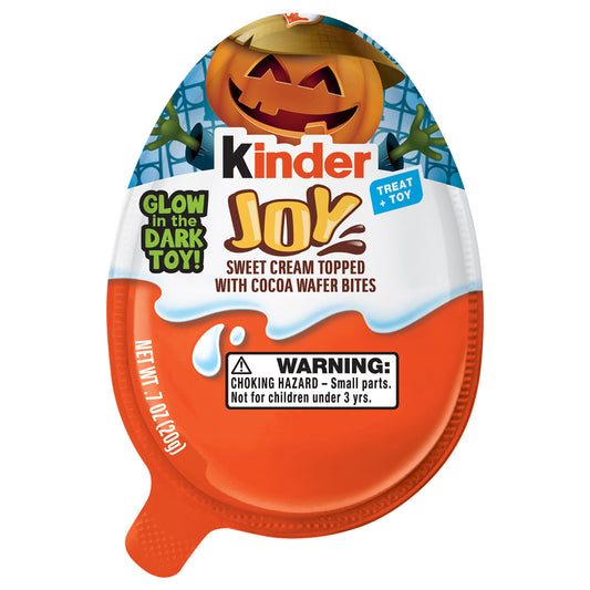 Kinder Joy Eggs Halloween Kids Party Favors Sweet Cream And Chocolatey Wafers