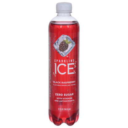 Ice Zero Sugar Black Raspberry Sparkling Water 17 fl oz
