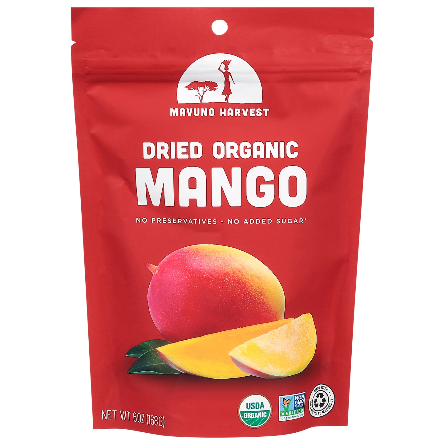 Mavuno Harvest Organic Dried Mango 6 oz