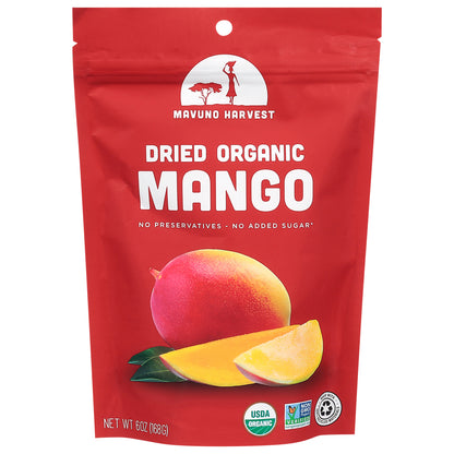 Mavuno Harvest Organic Dried Mango 6 oz