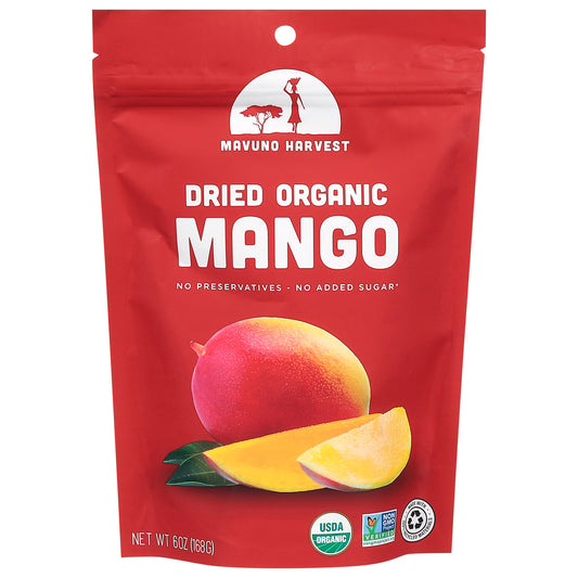 Mavuno Harvest Organic Dried Mango 6 oz