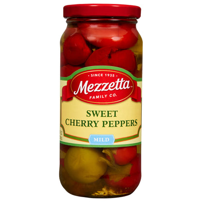 Mezzetta Sweet Cherry Peppers, 16 fl oz