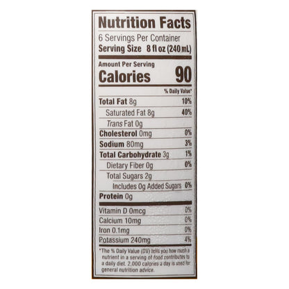 Califia Farms Organic Unsweetened Coconutmilk 48 fl oz