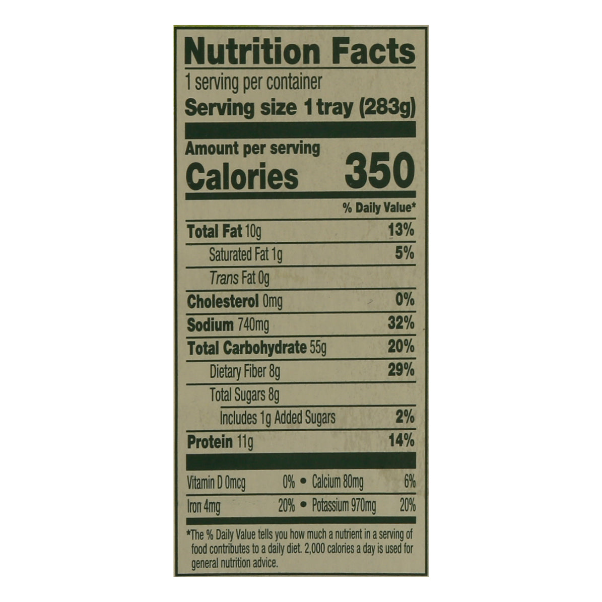 Amy's Whole Meals Veggie Loaf 10 oz