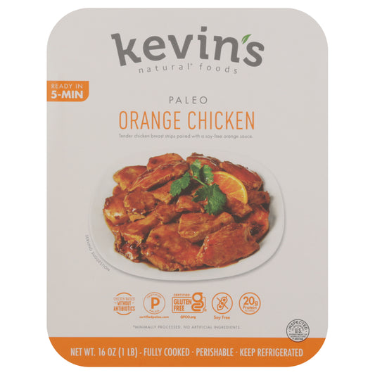 Kevin's Natural Foods Paleo Orange Chicken 16 oz