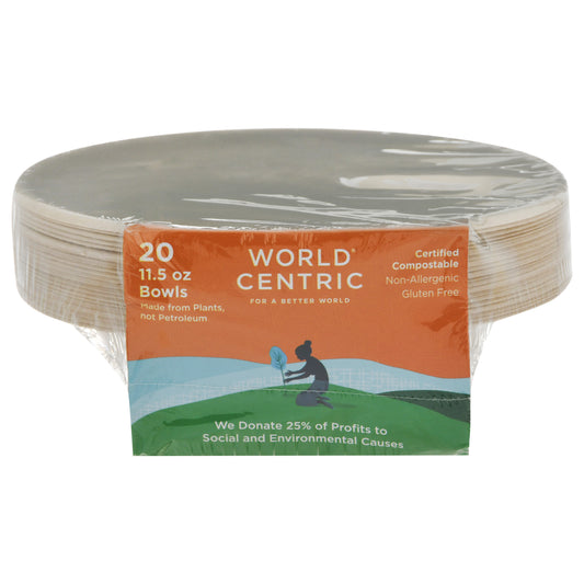 World Centric 11.5 Ounce Bowls 20 Bowls 20 ea