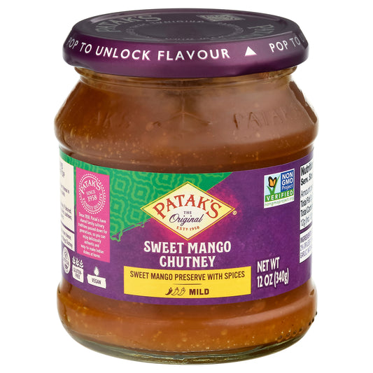 Patak's Sweet Mango Chutney 12 oz