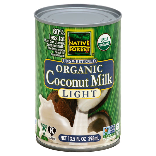 Native Forest Coconut Milk 13.5 oz - Lite