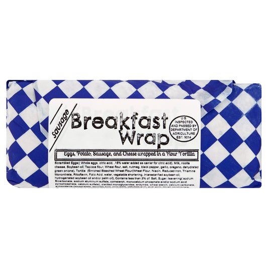 Galant Foods Breakfast Wrap 8 oz - Sausage
