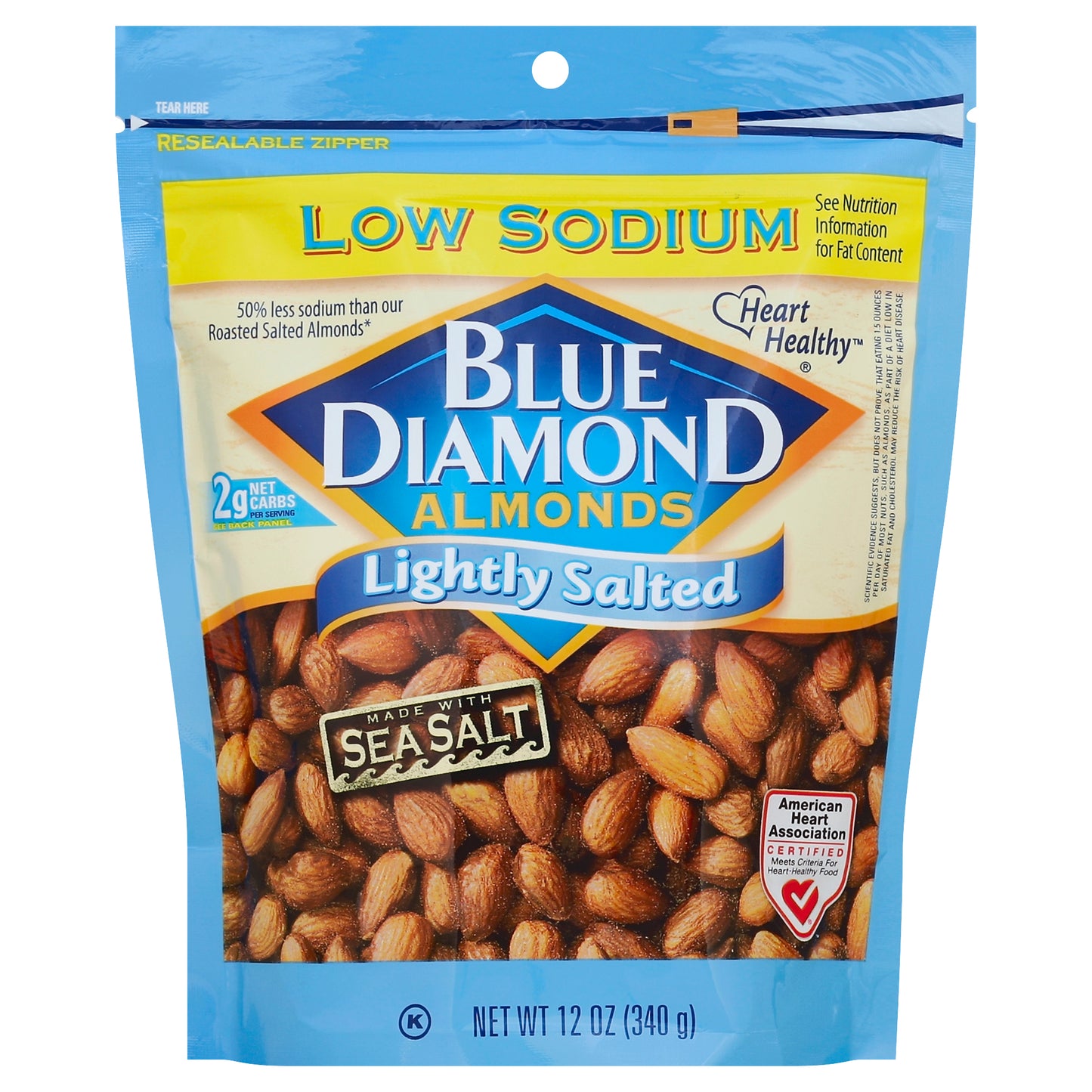 Blue Diamond Almonds 12 oz - Lightly Salted