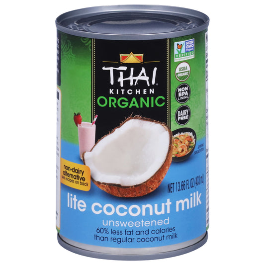 Thai Kitchen Organic Lite Unsweetened Coconut Milk 13.66 fl oz