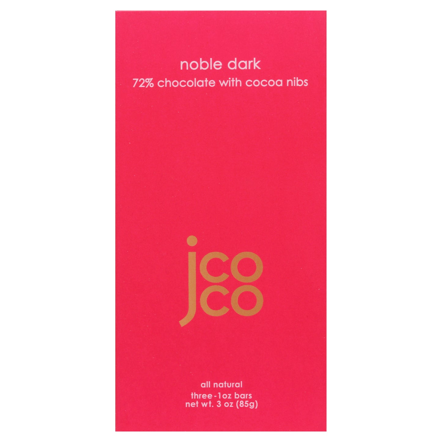 Jcoco Dark Chocolate 3 ea
