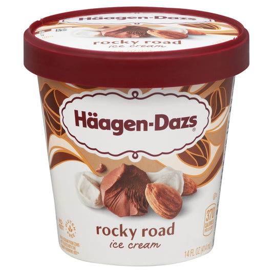 Haagen-Dazs Rocky Road Ice Cream 14 fl oz
