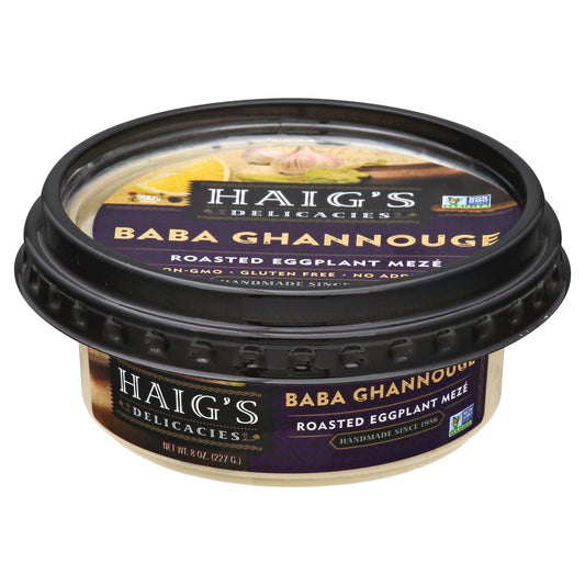 Haig's Roasted Eggplant Meze Baba Ghannouge 8 oz