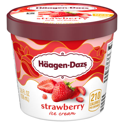 Haagen Dazs® Strawberry Ice Cream Cup