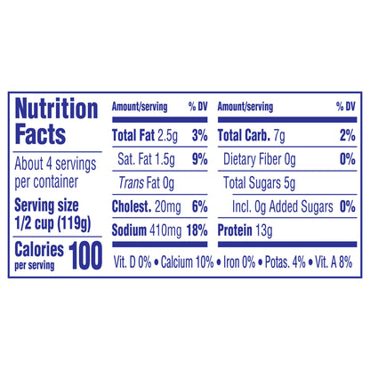 Knudsen Lowfat Small Curd Cottage Cheese with 2% Milkfat, 16 oz Tub