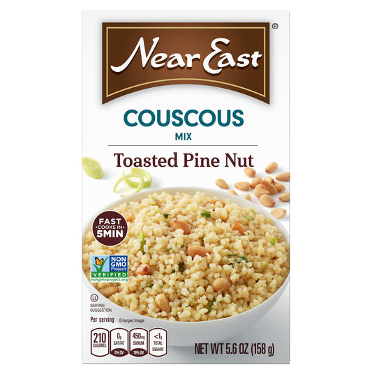 Near East, Couscous Toasted Pine Nut, 5.6 Ounce