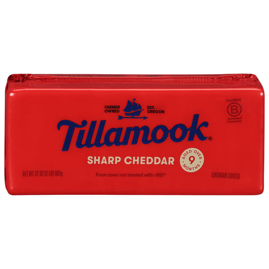 Tillamook Sharp Cheddar Cheese 32 oz