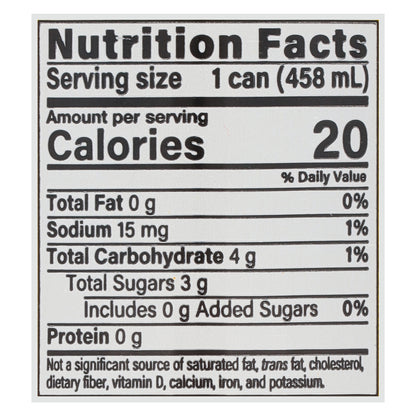 Guayaki Organic Peach Revival Yerba Mate 15.5 fl oz
