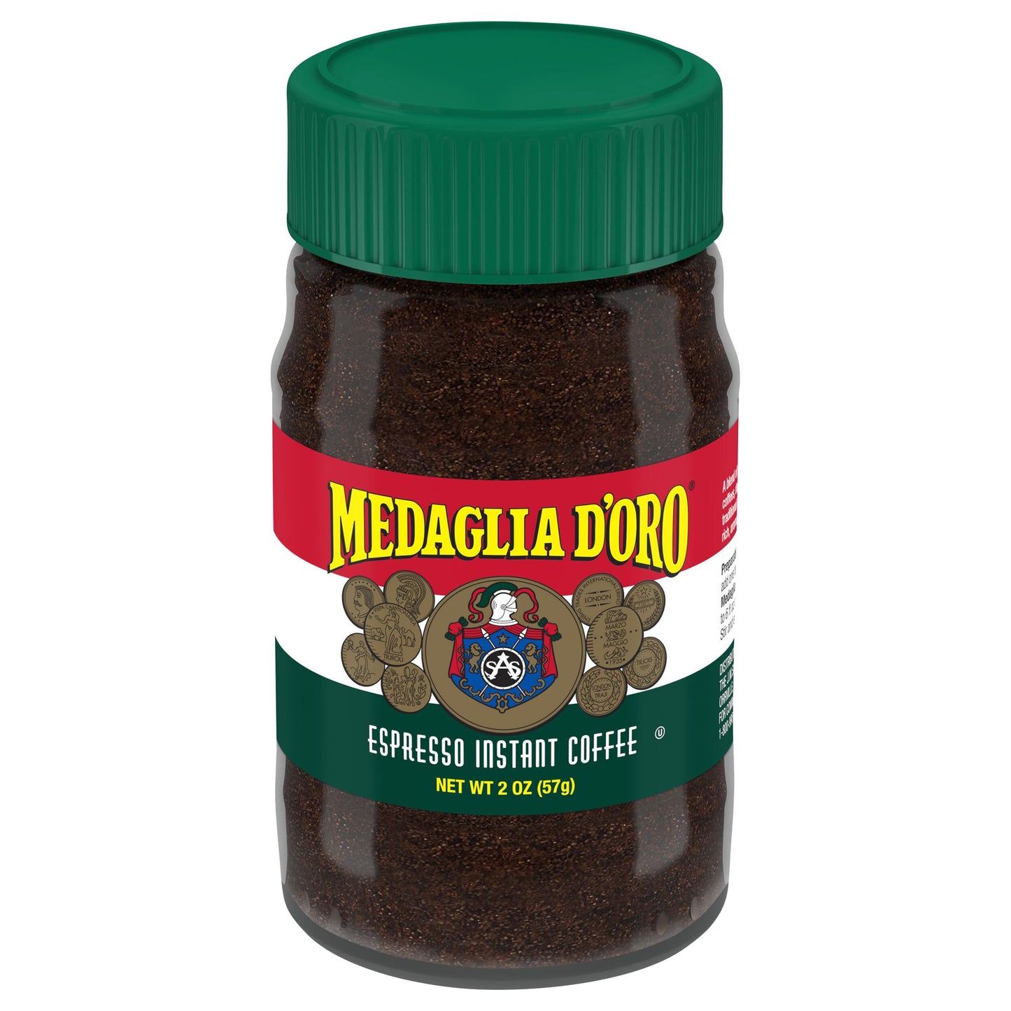 Medaglia d'Oro Instant Espresso Coffee, 2-Ounce