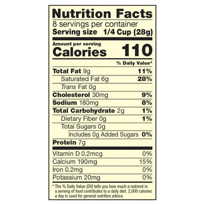 Sargento® Shredded Mild Natural Cheddar Cheese, 8 oz.