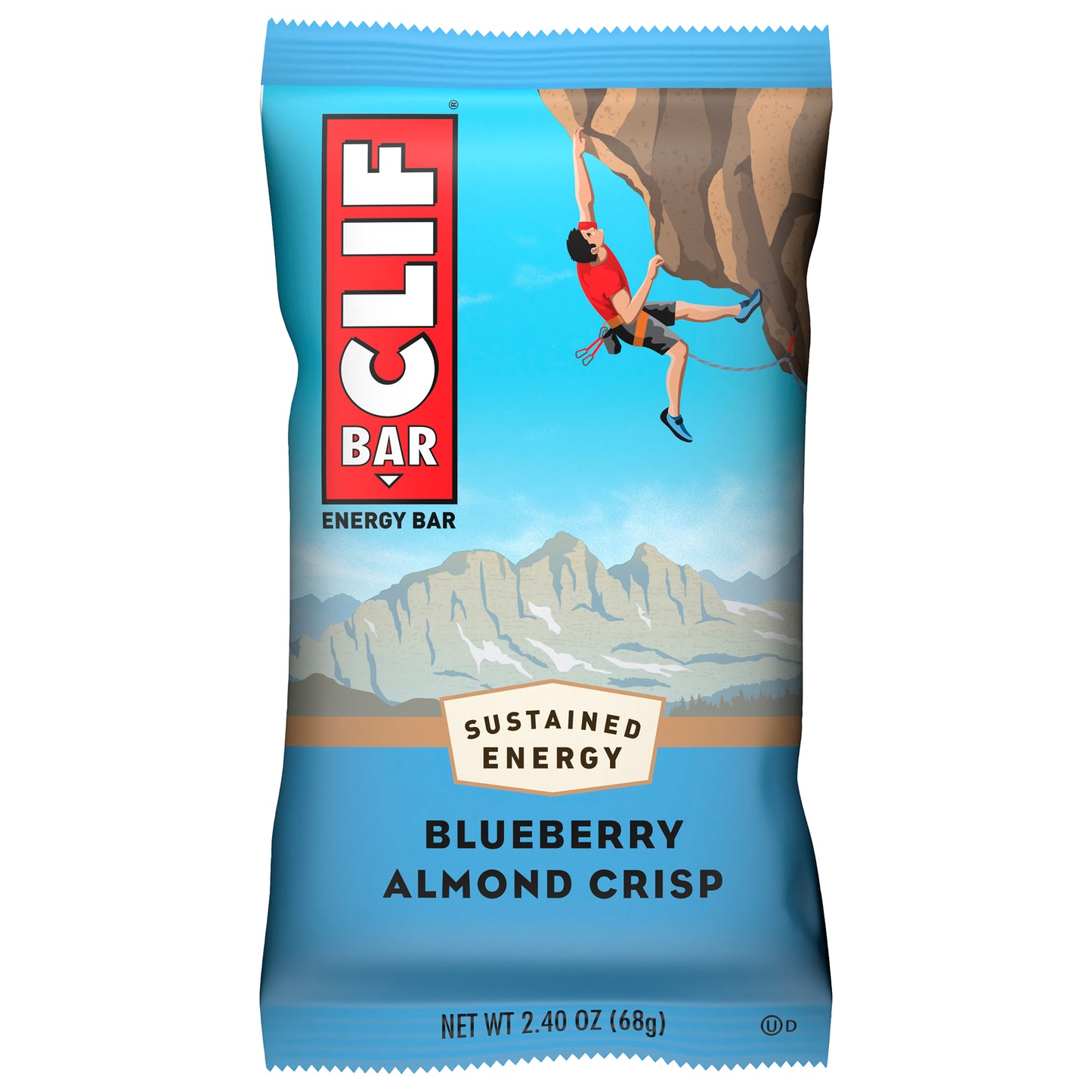 CLIF BAR - Blueberry Almond Crisp - Energy Bar - 2.4 oz.