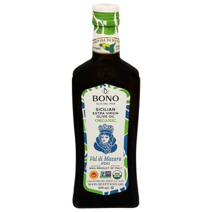 Bono Sicilian Extra Virgin Organic Olive Oil 16.9 fl oz