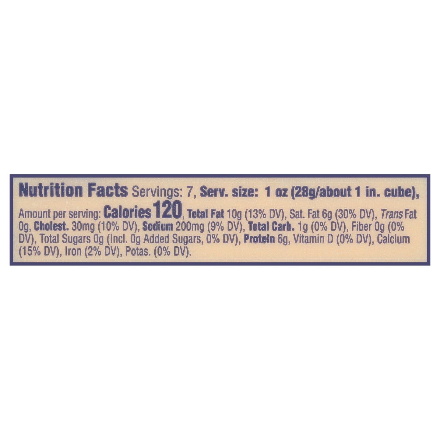 Tillamook Extra Sharp Aged Cheddar Cheese 7 oz