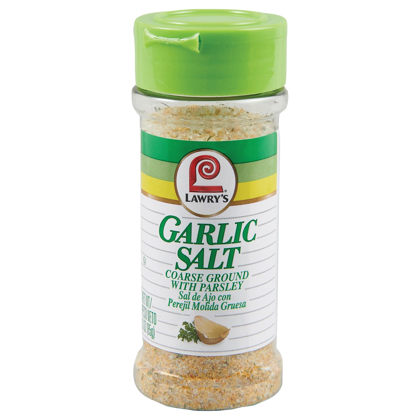 Lawry's Coarse Ground with Parsley Garlic Salt, 3 oz