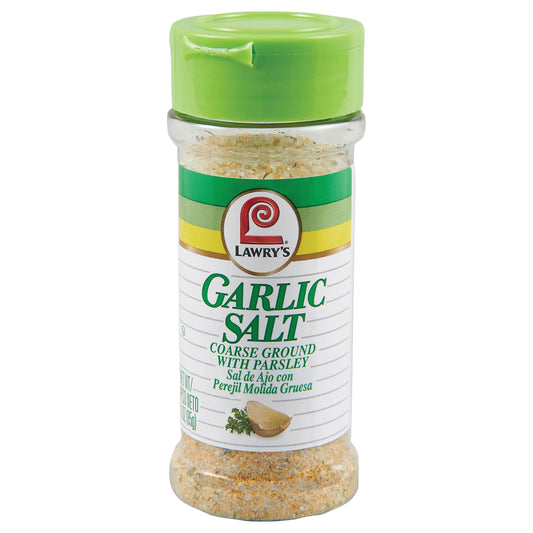 Lawry's Coarse Ground with Parsley Garlic Salt, 3 oz
