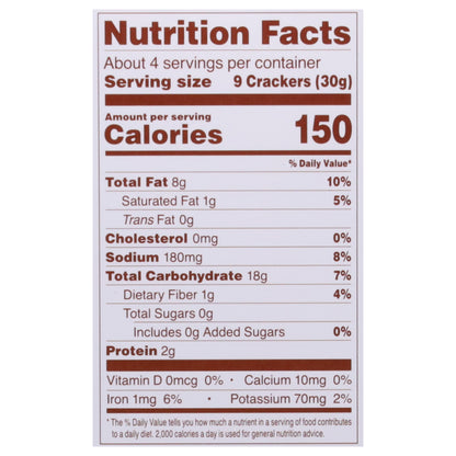 Simple Mills Organic Seed Flour Original Crackers 4.25 oz