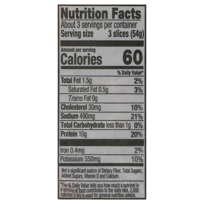 Jones Dairy Farm Hickory Smoked Breakfast Ham Slices 6.4 oz