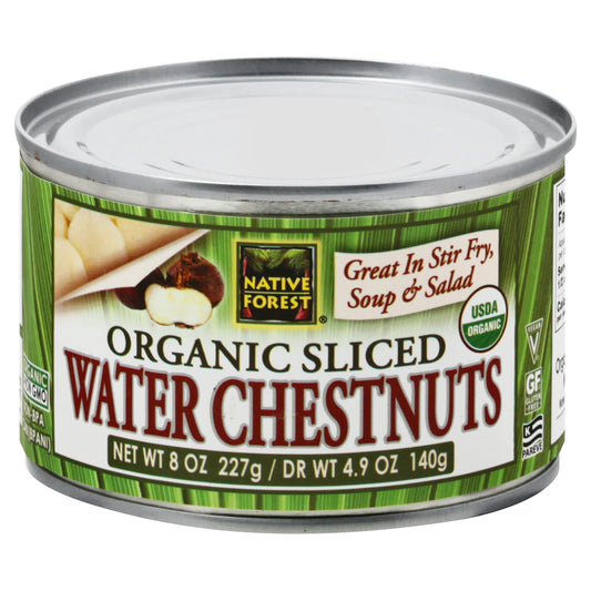 Native Forest Organic Sliced Water Chestnuts 8 oz