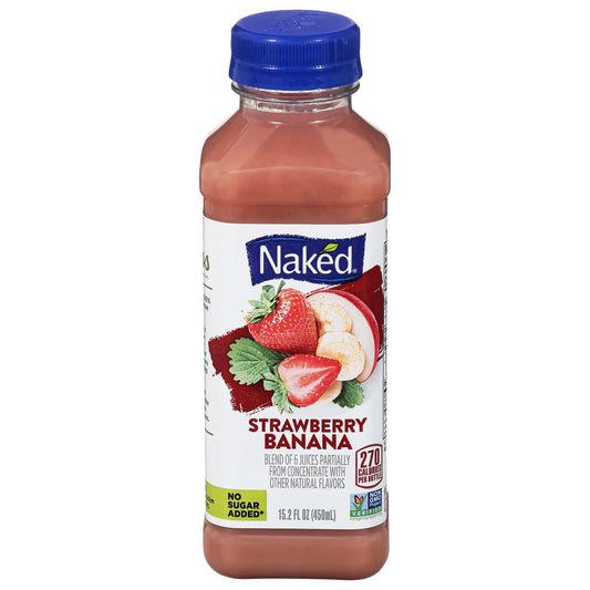 Naked Strawberry Banana Juice 15.2 fl oz