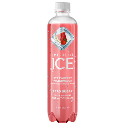 Sparkling Ice Zero Sugar Strawberry Watermelon Sparkling Water 17 fl oz