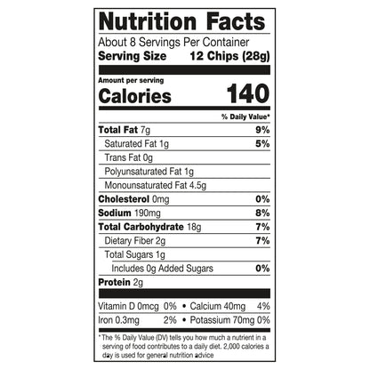 Late July Nacho Cheese Tortilla Chips 7.8 oz