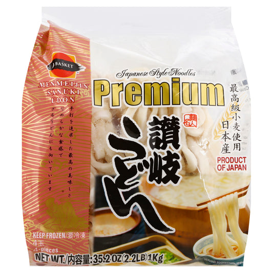 J Basket Sanuki Udon 4 oz