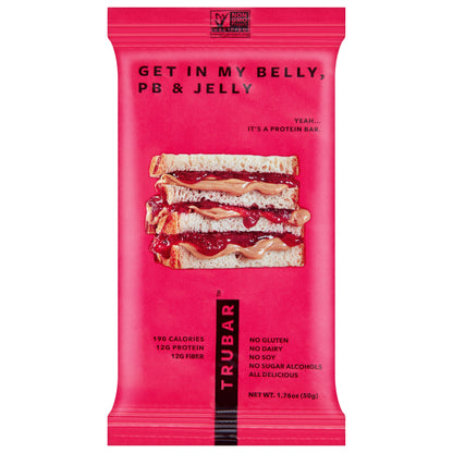 TruBar Get in My Belly, PB & Jelly Protein Bar 1.76 oz