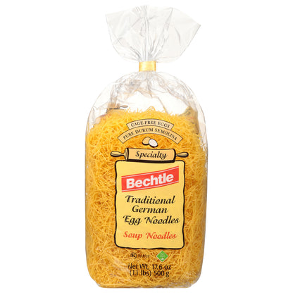 Bechtle Traditional German Egg Soup Noodles 17.6 oz Bag