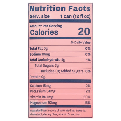 Recess Mood Strawberry Rose Sparkling Water 12 fl oz